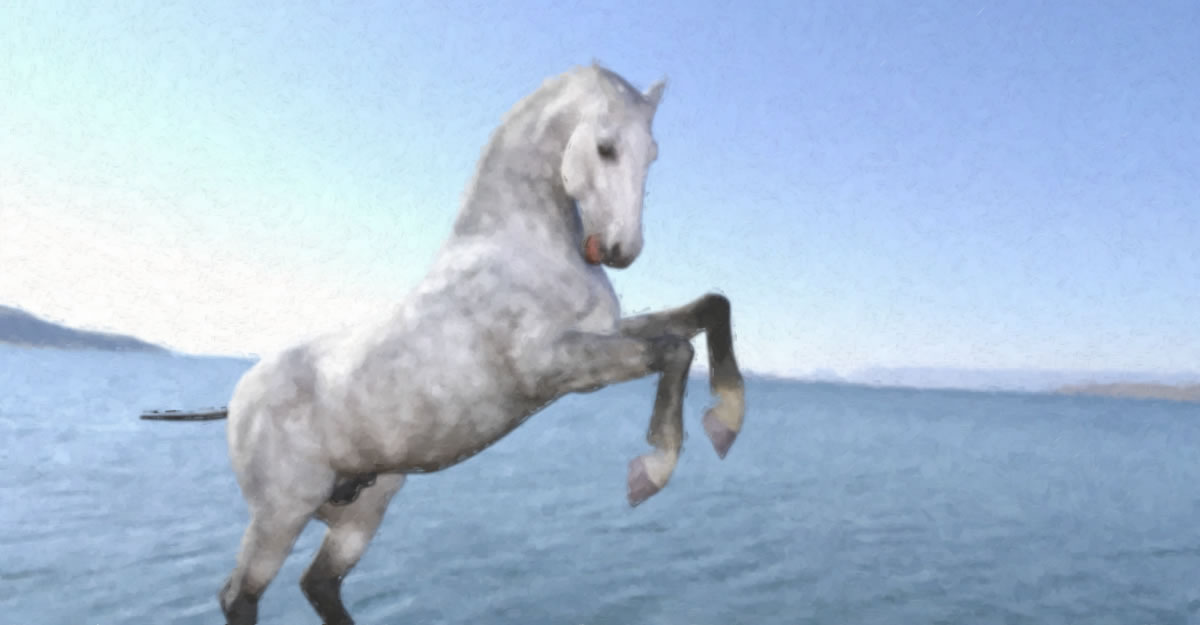 horse painting 4