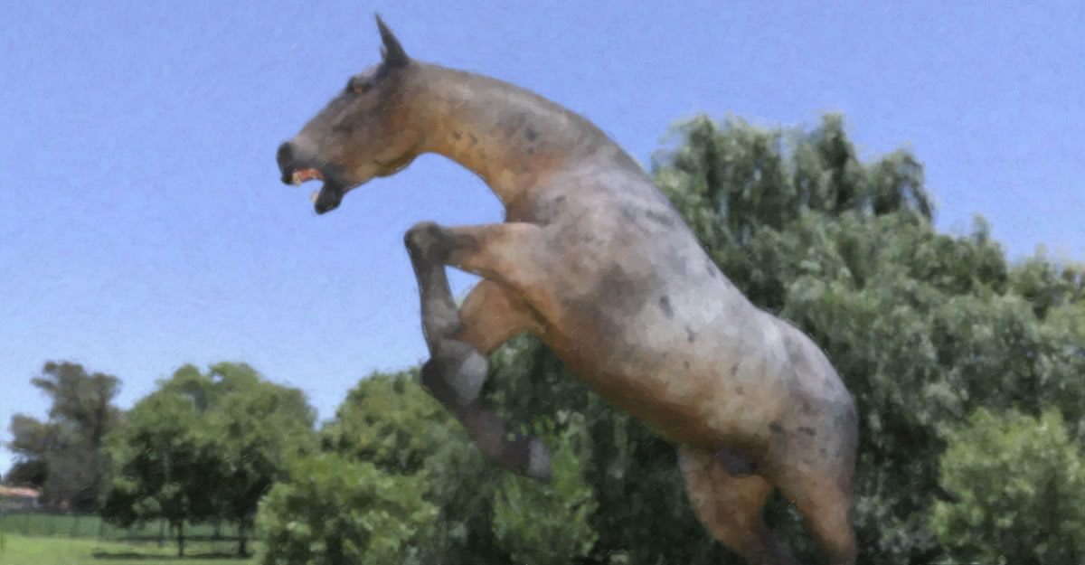 horse painting 9